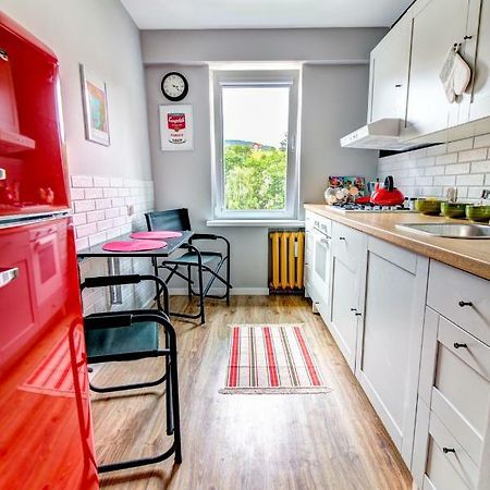 Apartament Halinka Salon, Sypialnia, Kuchnia, Balkon Powierzchnia 50M Krynica Zdroj Eksteriør billede