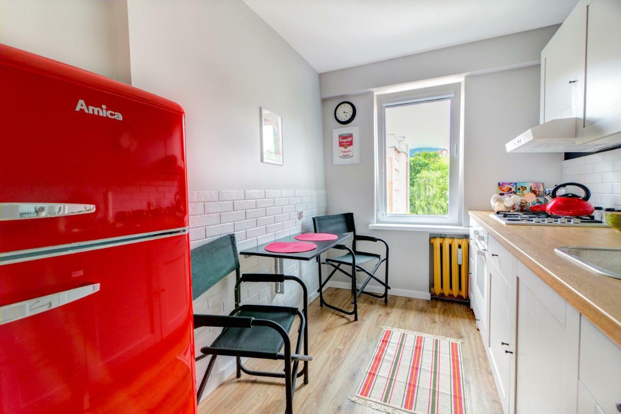 Apartament Halinka Salon, Sypialnia, Kuchnia, Balkon Powierzchnia 50M Krynica Zdroj Eksteriør billede