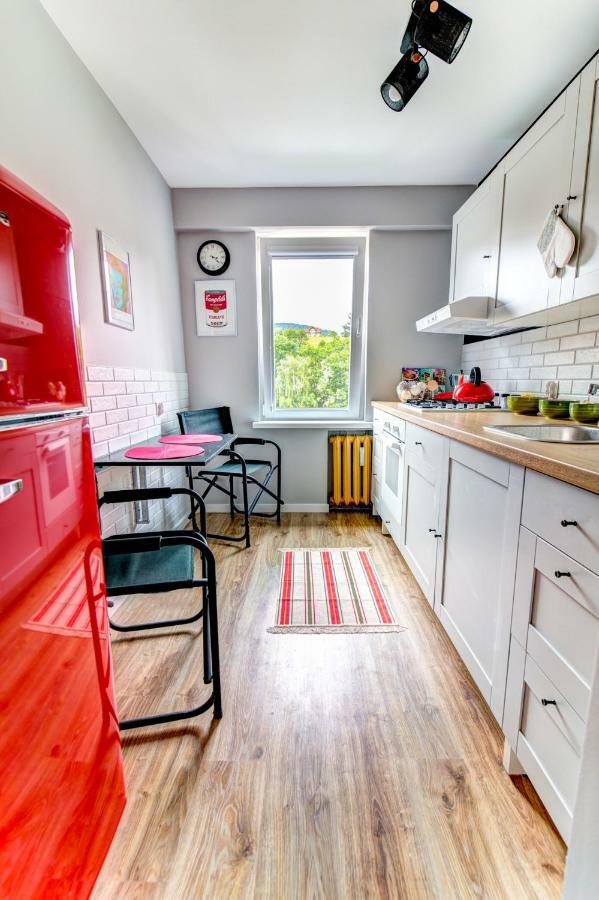 Apartament Halinka Salon, Sypialnia, Kuchnia, Balkon Powierzchnia 50M Krynica Zdroj Eksteriør billede